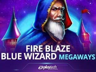 Fire Blaze_ Blue Wizard™ Megaways™ game
